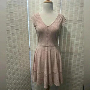 Bar111 Size Medium Blush Dress, Stretchy r Material, Great Condition, Fits Nice